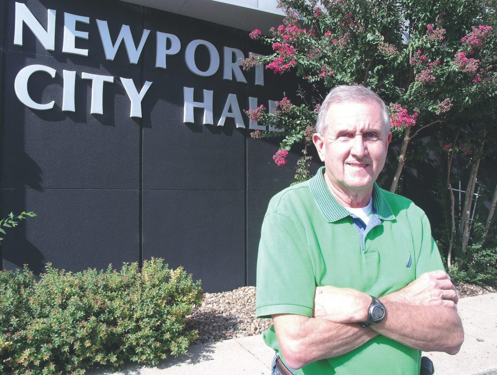 Newport Mayor Connie Ball is thankful to Dr. Joel “Trey” Bradley and Fort Sanders Regional Medical Center for the care he received from hernia surgery.