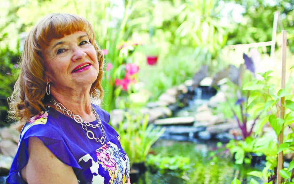 After early detectio with tomosynthesis #-D mammography, Sara Forrester remains able to spend time with her three grandchildren.